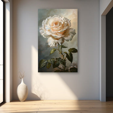 Acrylic Painting of a Rose